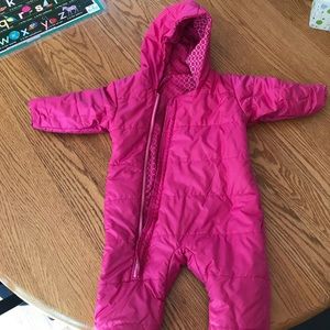 Spider infant snowsuit